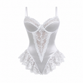 Luna Lace Satin Bodysuit