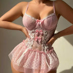 Sweetheart Bow Babydoll
