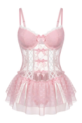 Sweetheart Bow Babydoll
