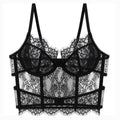 Noir Lace Corset Bra